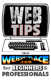 [cover illustration of the new booklet WEB TIPS]