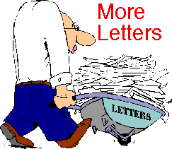 [MORE LETTERS]